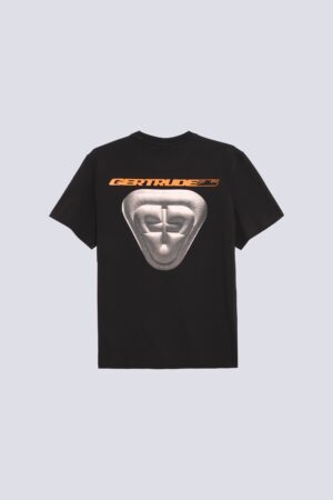 T-shirt Print Leonce Archive Mixte Noir