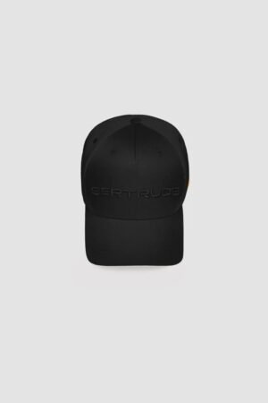 Casquette Benja Noire Gertrude vue de face