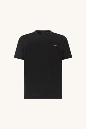 T-SHIRT EN JERSEY DE COTON DOUBLE MERCERISÉ