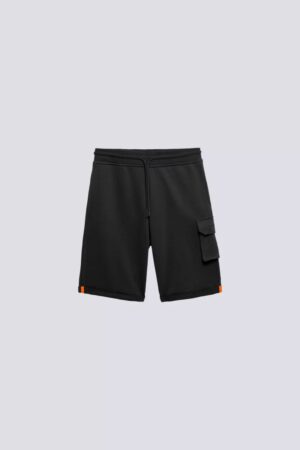 Short Cargo Molleton Ivar Noir