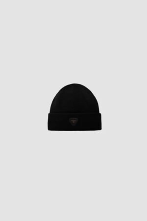 Bonnet Jad Black Gertrude unisexe vue de face