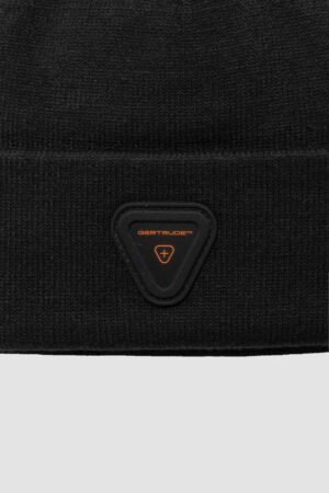 Détail patch silicone Gertrude du Bonnet Jad Black