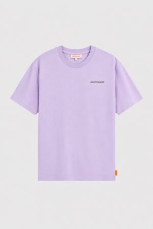 T-shirt Leon Archive Light Lilac Gertrude unisexe vue de face