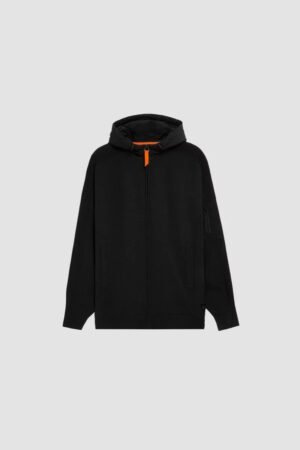 Pull à capuche Seb Black Gertrude homme noir vue de face