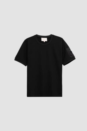 T-shirt Timeo Black Gertrude homme noir vue de face