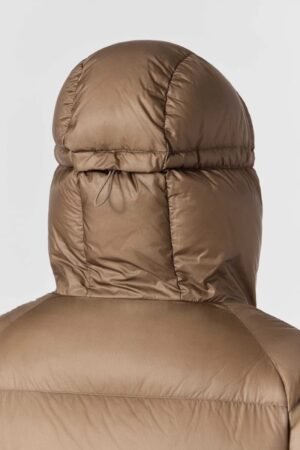 Capuche doudoune Zaza Café Gertrude vue de dos